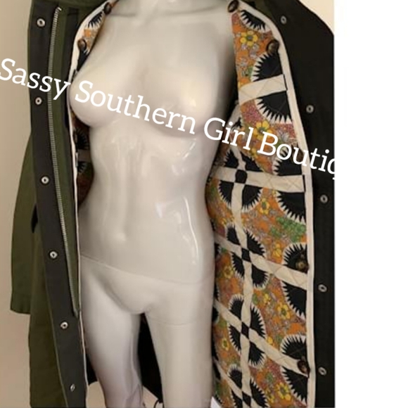 🆕⭐ TORY BURCH Oversized coat moss green - Picture 7 of 16